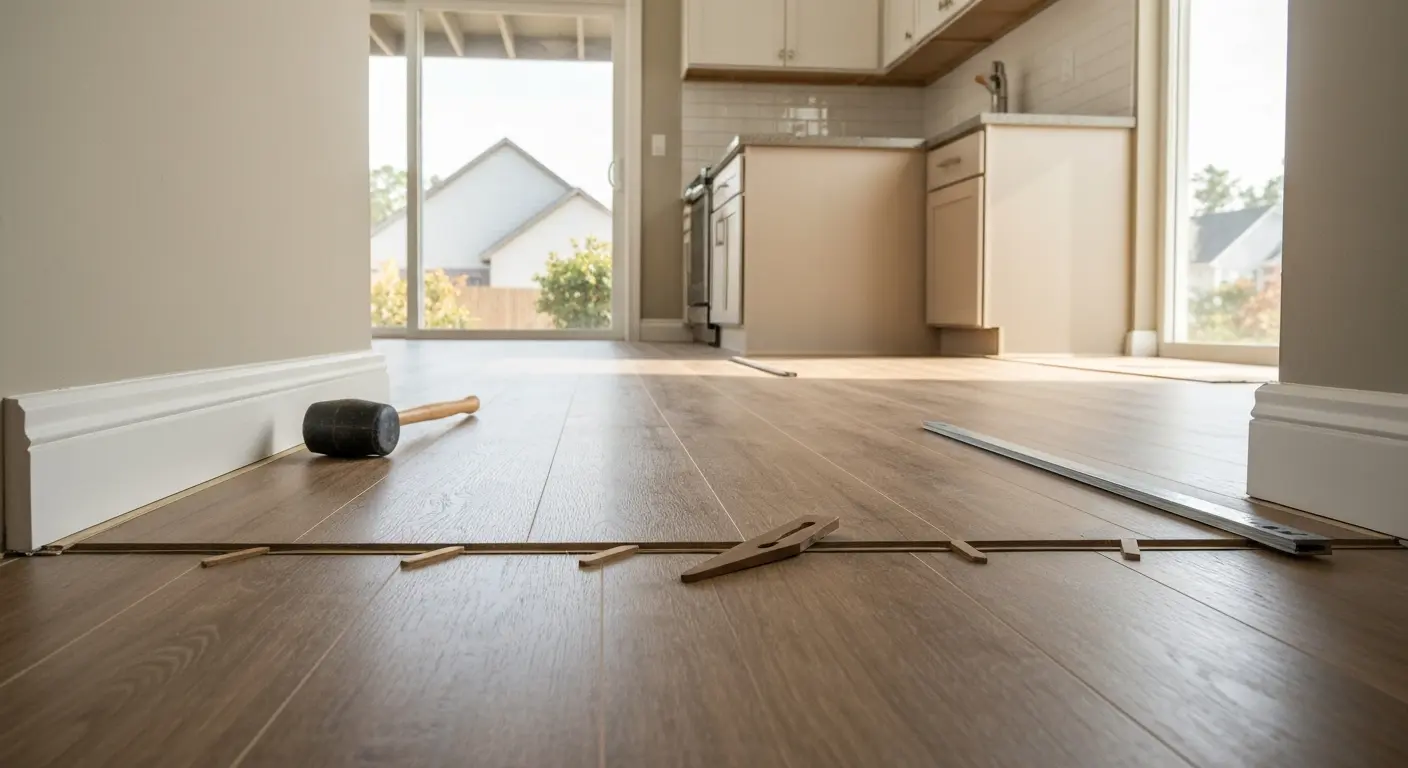 Kitchen laminate flooring