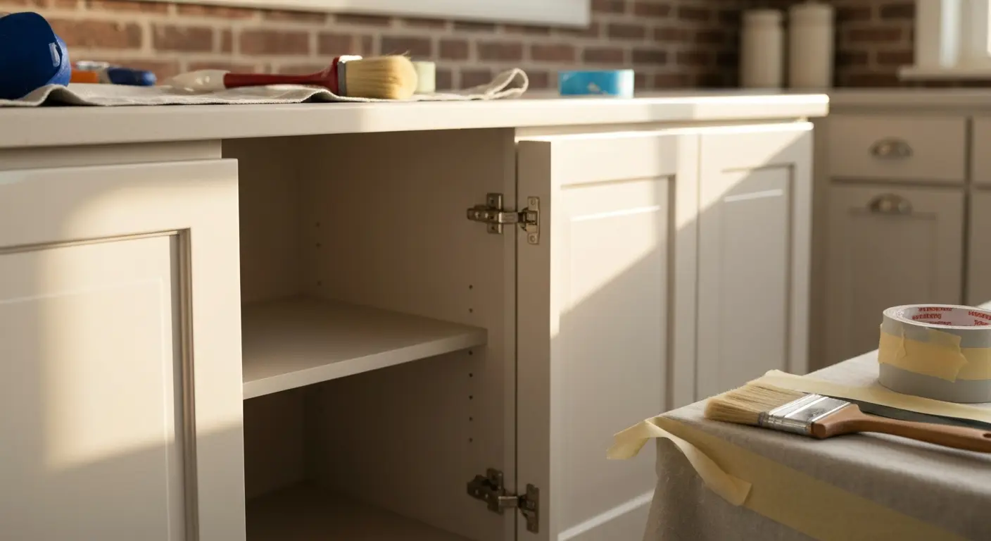 Cabinet painting project