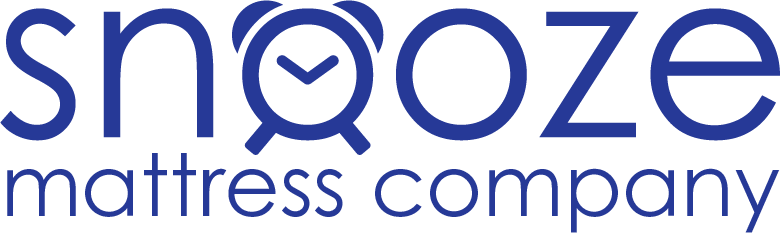 Snooze Mattress Company blue logo