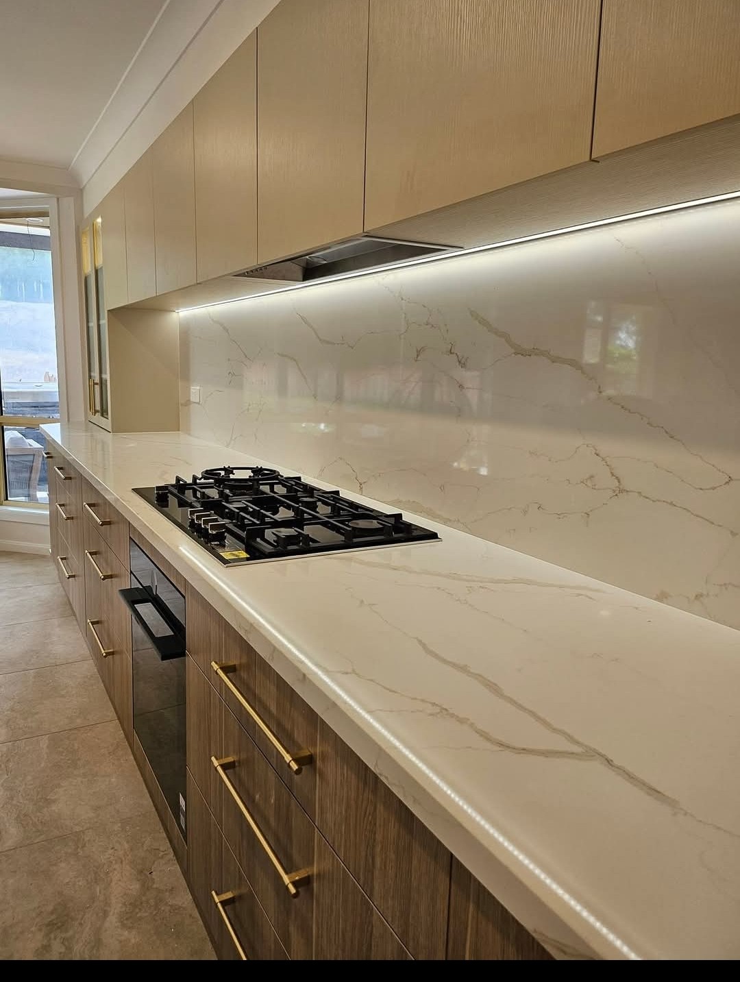 Modern kitchen and bathroom renovation