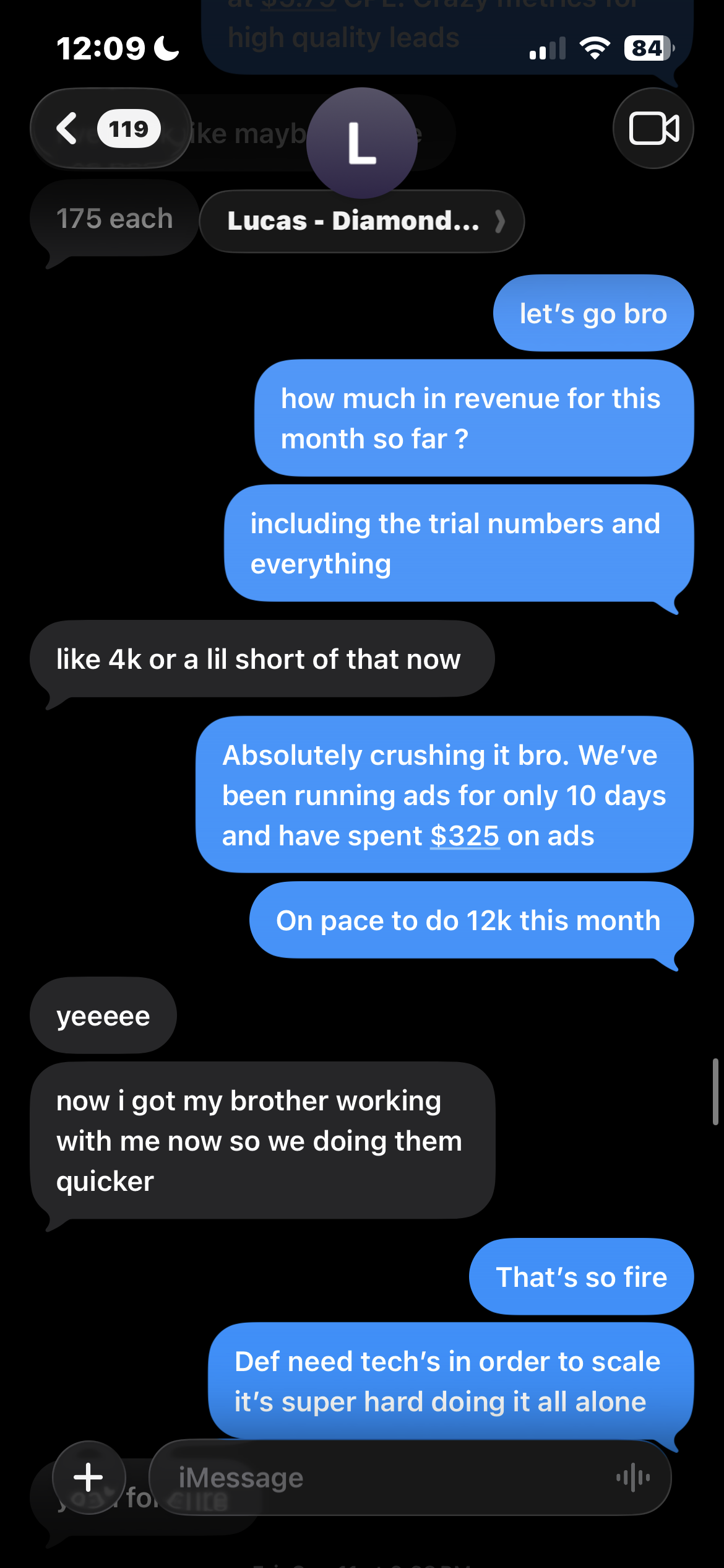 Diamond Auto Detailing — text from the owner
