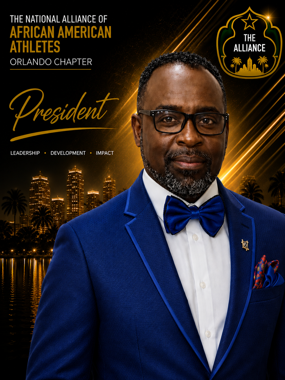 Coach Paul Knight, President and Founder of the NAAAA Orlando Chapter