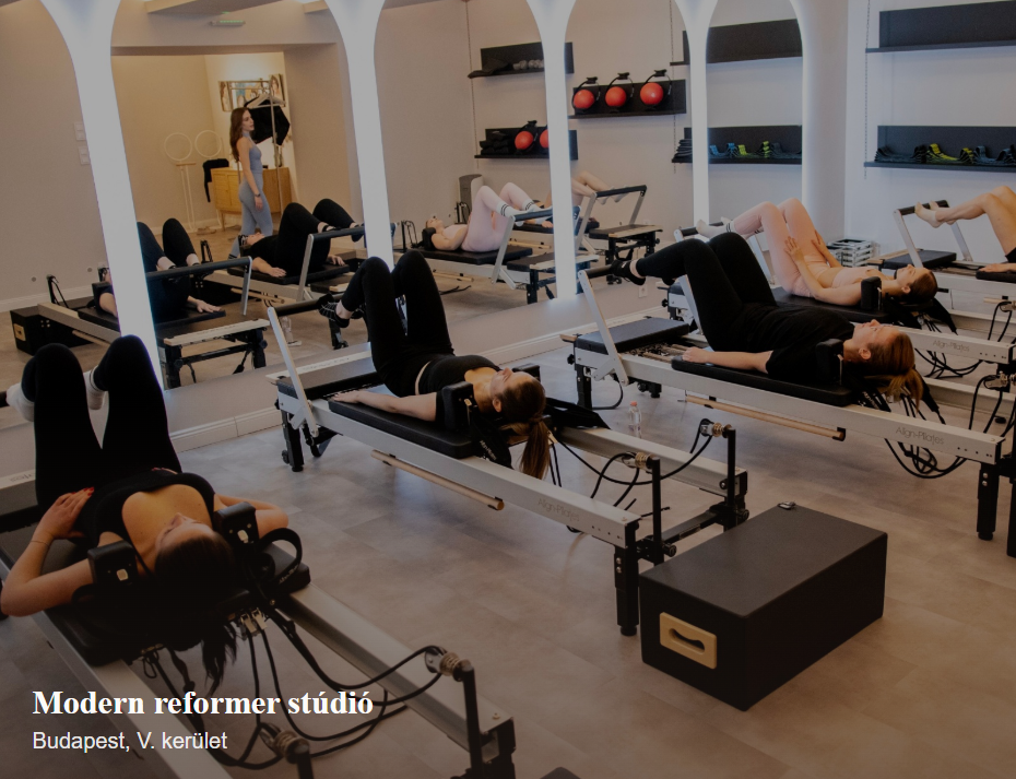 Pilates óra a MySelf stúdióban