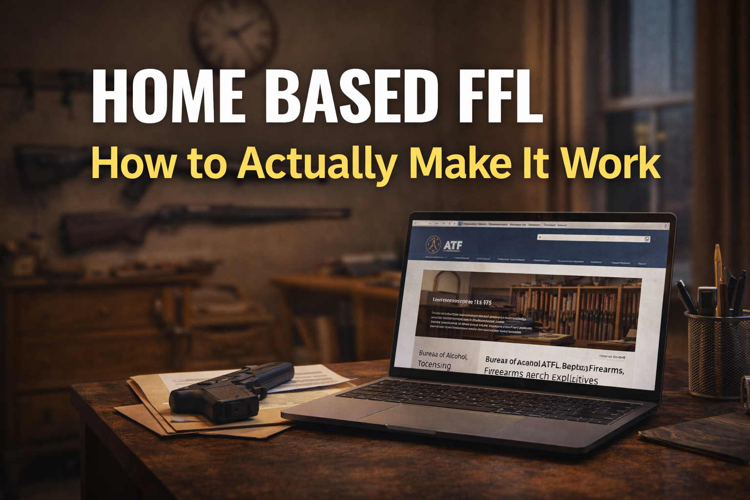 Home Based FFL: Requirements, Realities, and How to Actually Make It Work