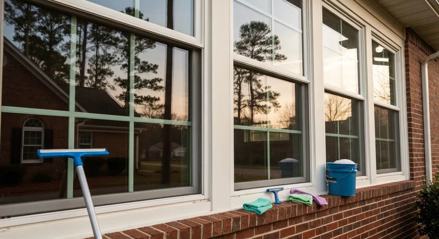 Professional window cleaning service Rocky Mount VA