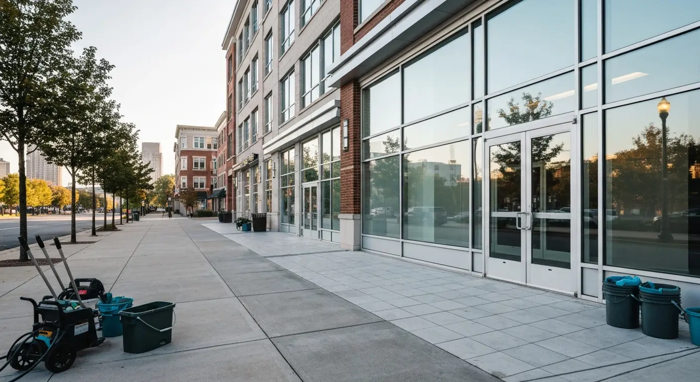 Commercial cleaning on Forest Road