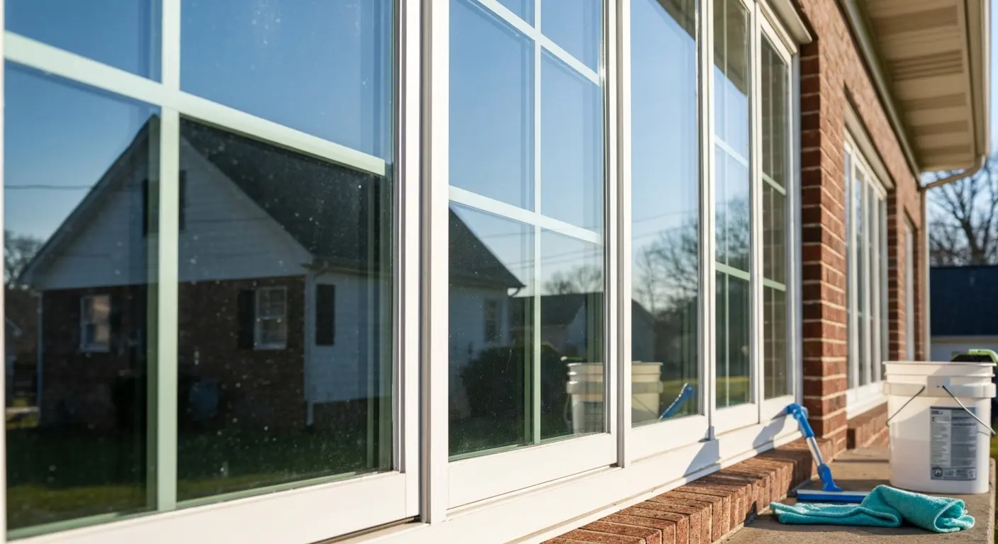 Professional window cleaning service in Roanoke Virginia