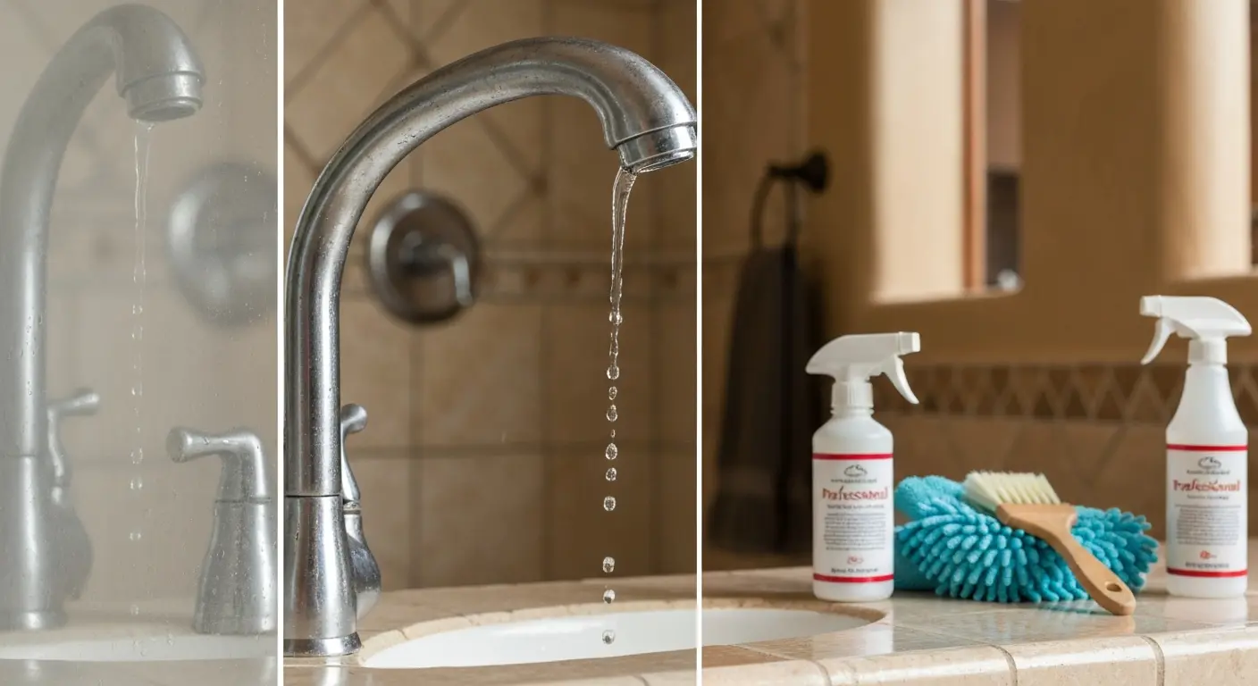 Hard water stain and mineral deposit removal