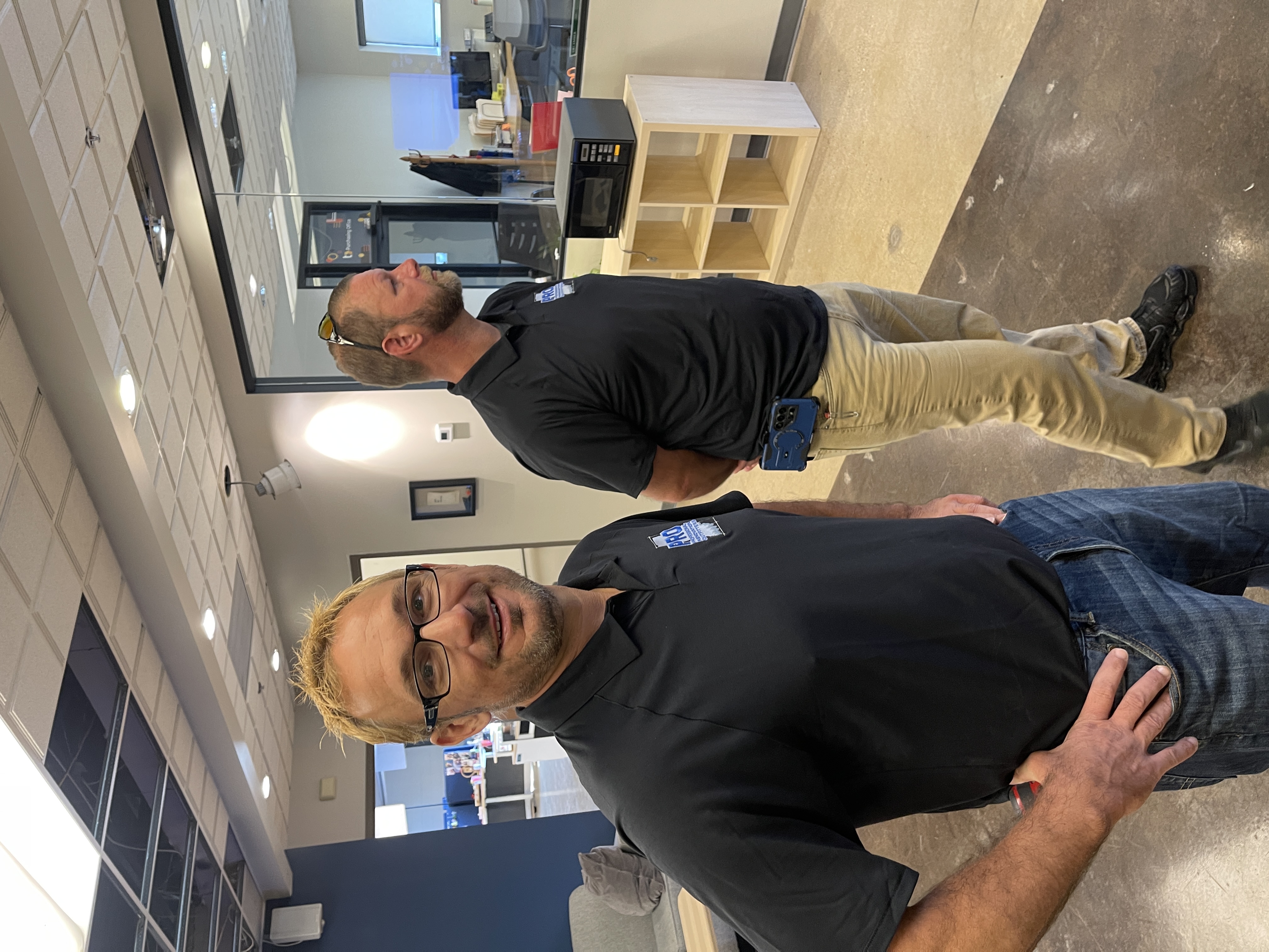 The Indiana Pros team during a day on site in Hamilton County, Indiana