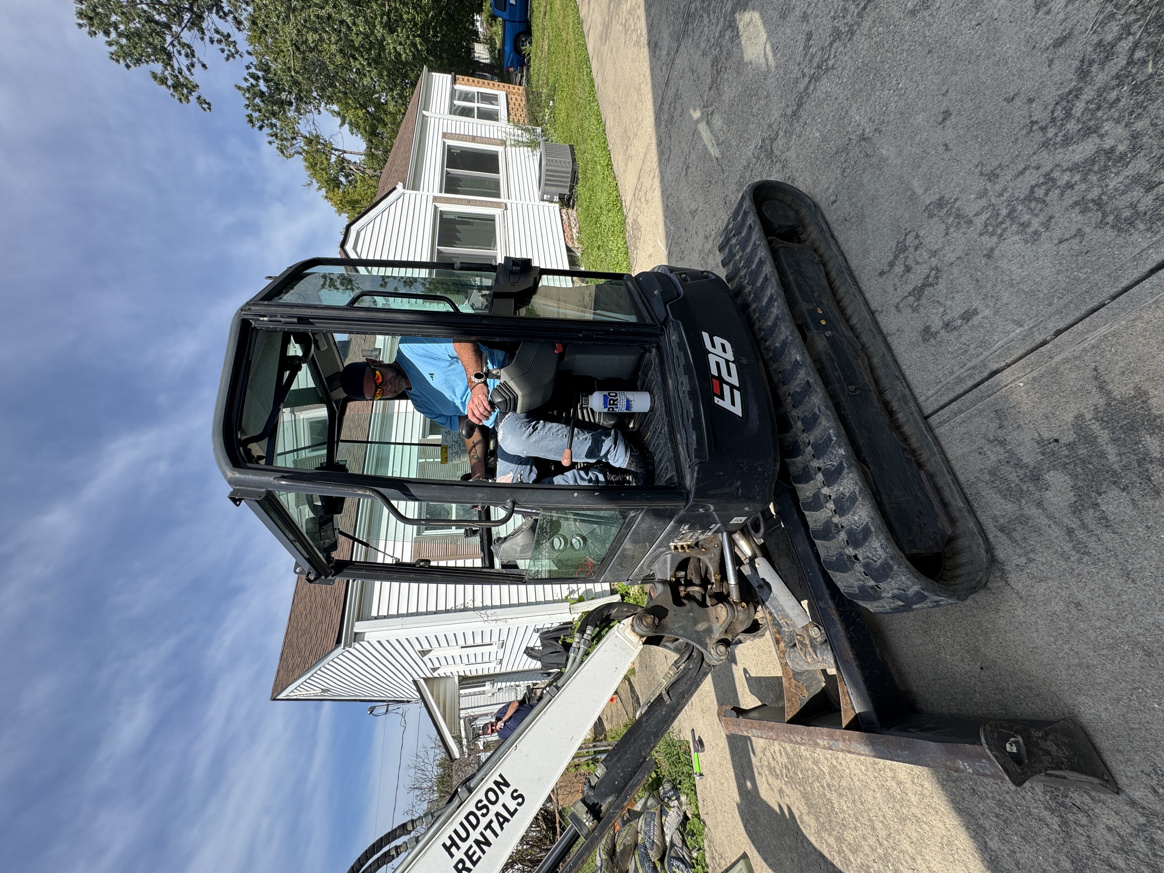 Indiana Pros team members on site in Hamilton County, Indiana