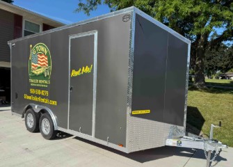 8.5x16 Enclosed Trailer