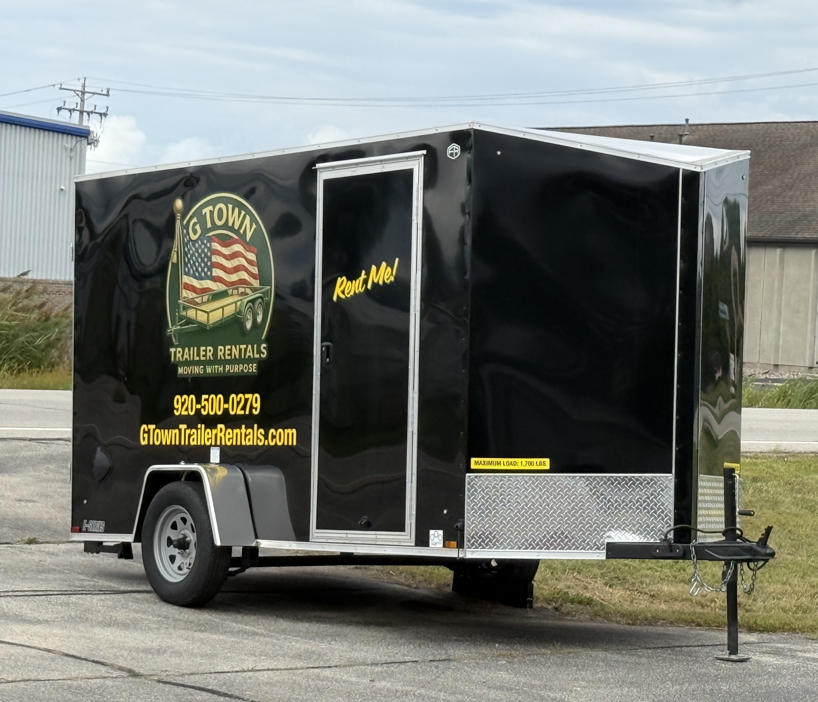 6x12 Enclosed Trailer