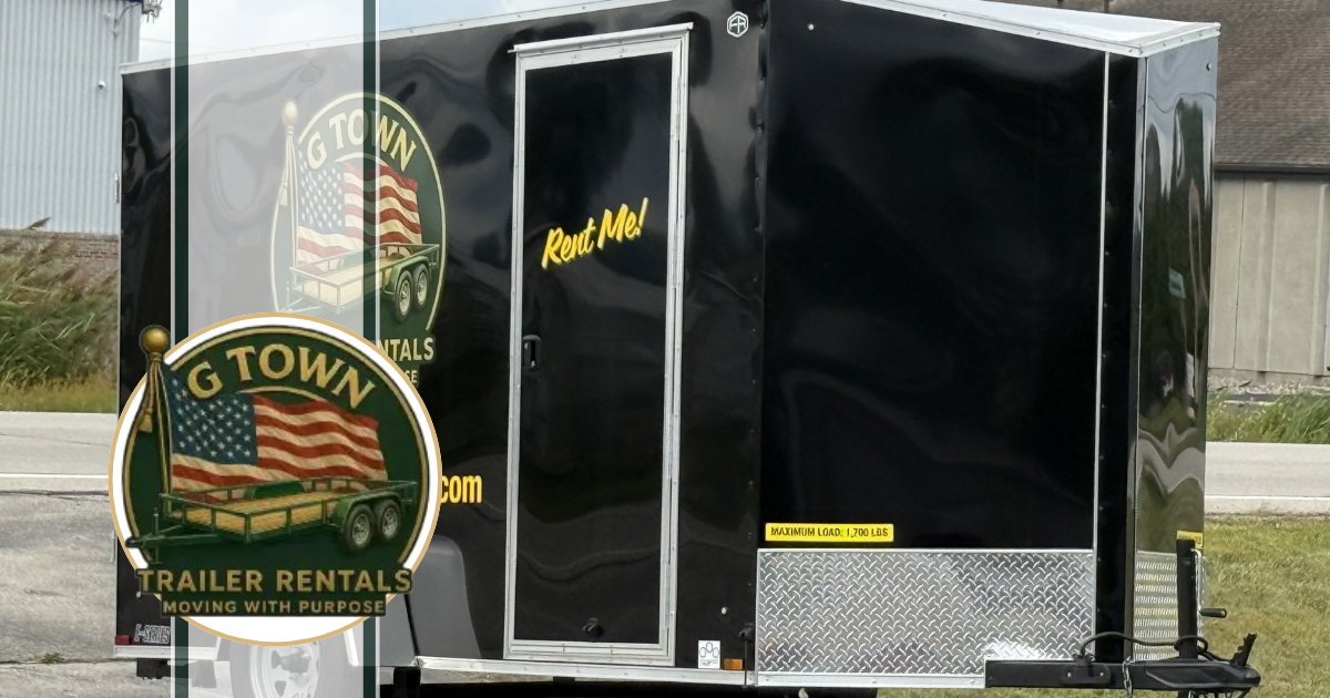How Does the 6x12 Enclosed Trailer Protect Green Bay, WI Peak Halloween Attraction Equipment?
