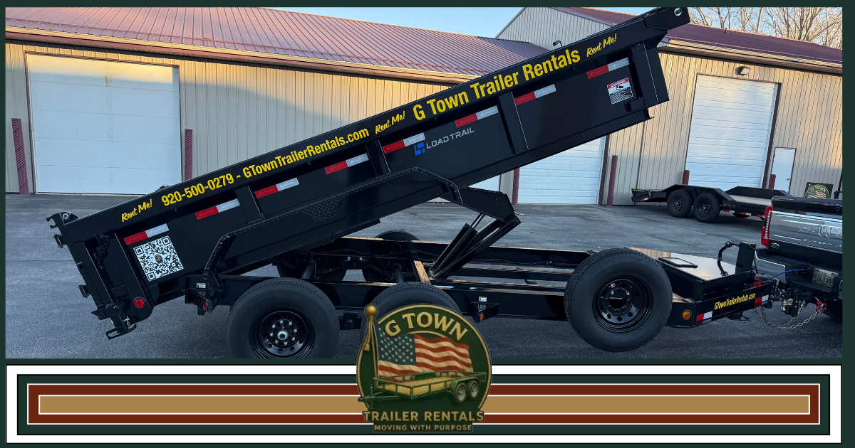 How Does the 14-Foot Dump Trailer Handle Green Bay, WI Late-Fall Storm Debris?