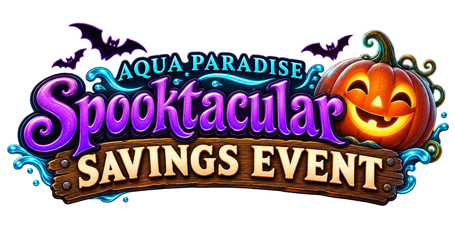 Aqua Paradise Spooktacular Savings Event