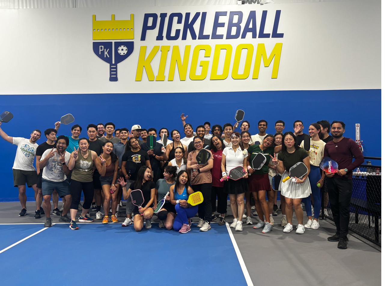 Corporate group event at Pickleball Kingdom Pflugerville