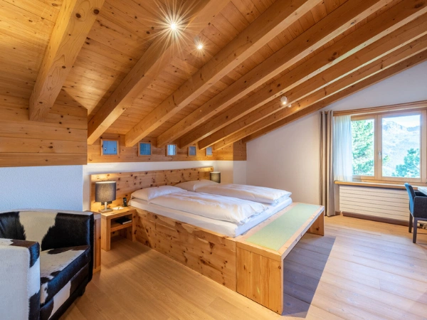 Doppelzimmer Arve – warme Arvenholz-Atmosphäre