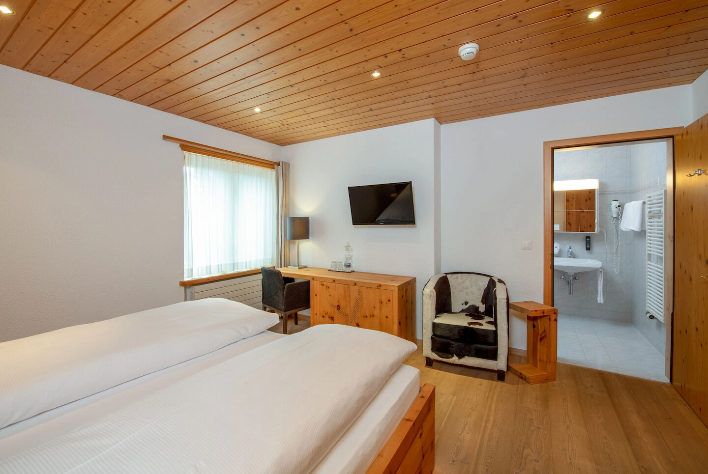 Doppelzimmer Arve – Raumansicht