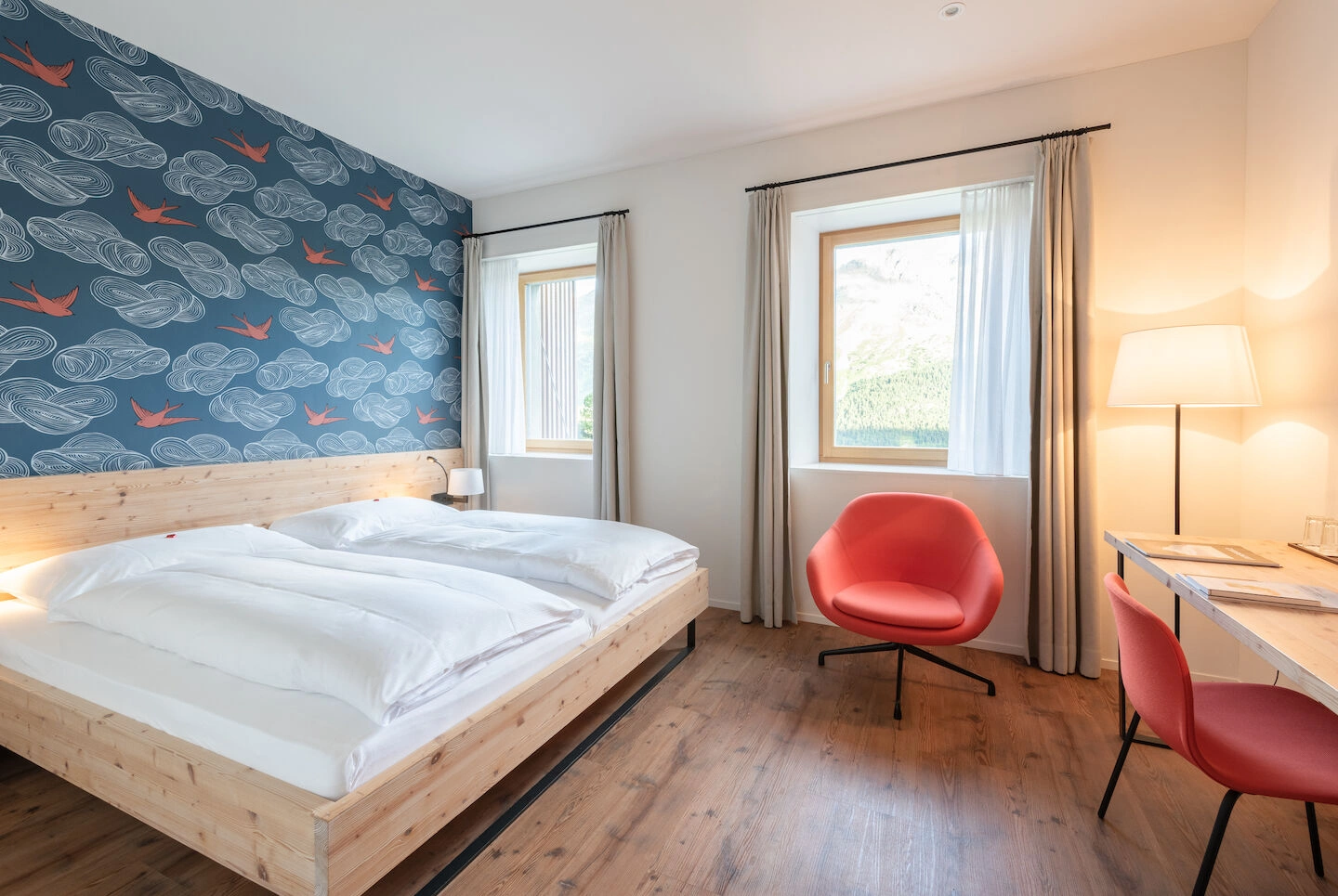 Comfort Doppelzimmer – Sitzbereich