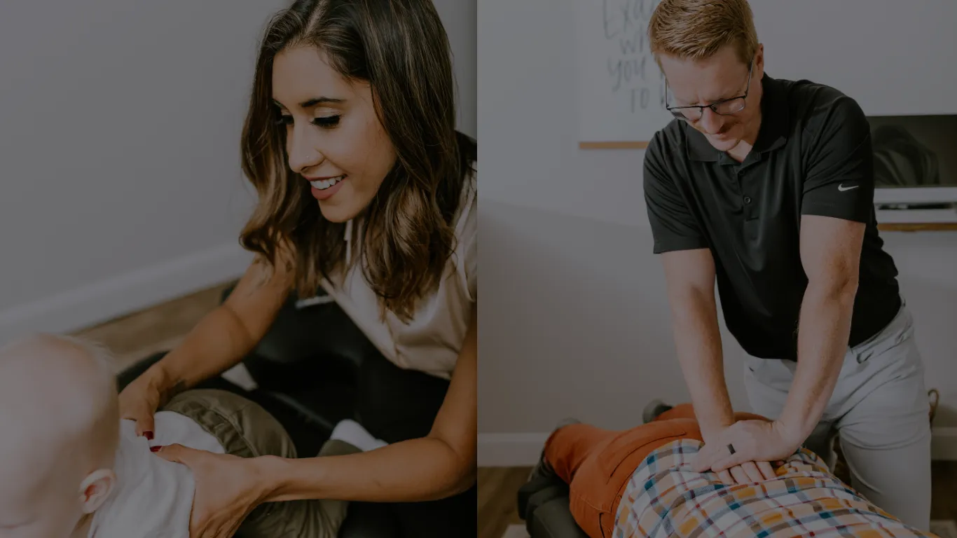 Dr. Nav and Dr. Kyle caring for patients