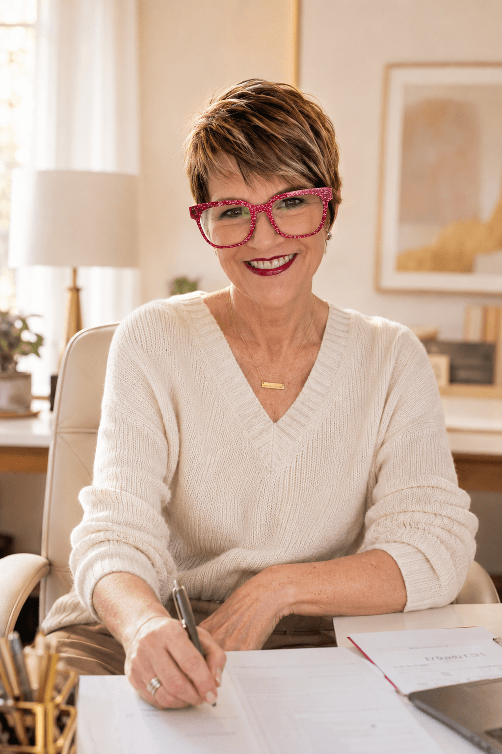 Lynda Schneider, founder of Prairie Bloom Media, host of the Liftoff brand clarity workshop