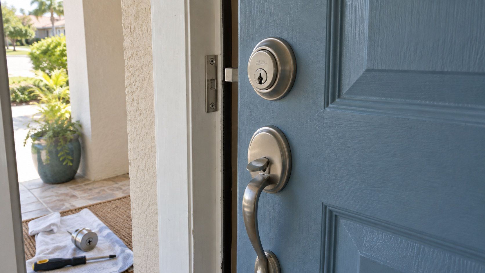 Door and lock repair service in Naples FL