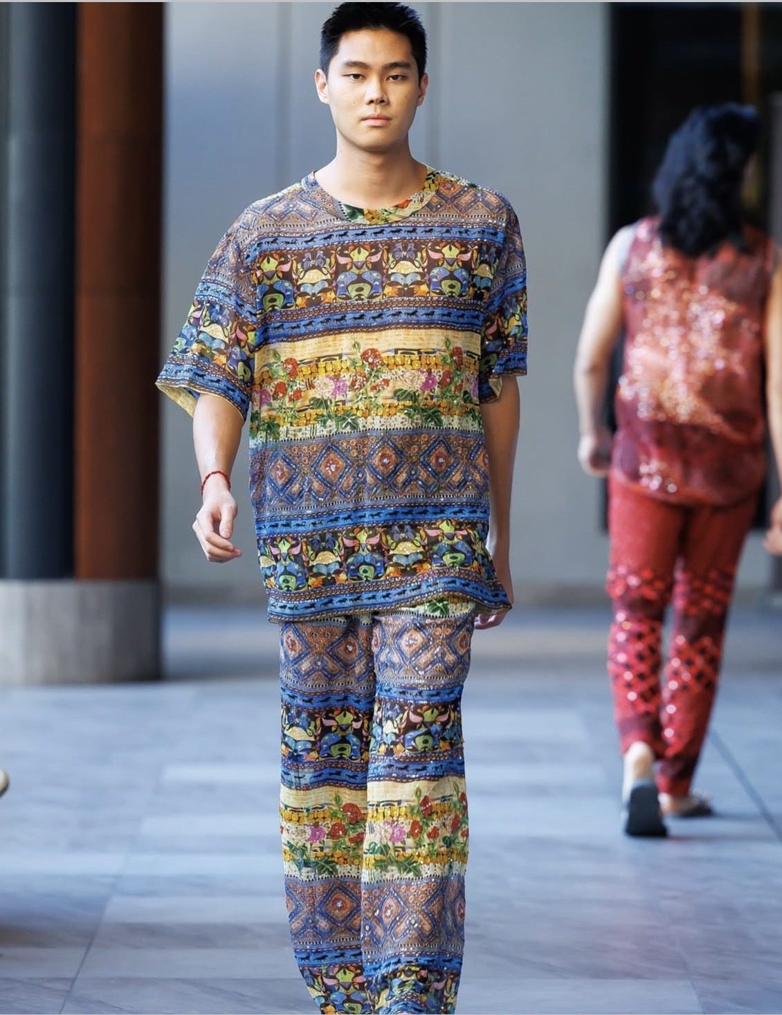 Evergreen Talents model at KL Fashion Week