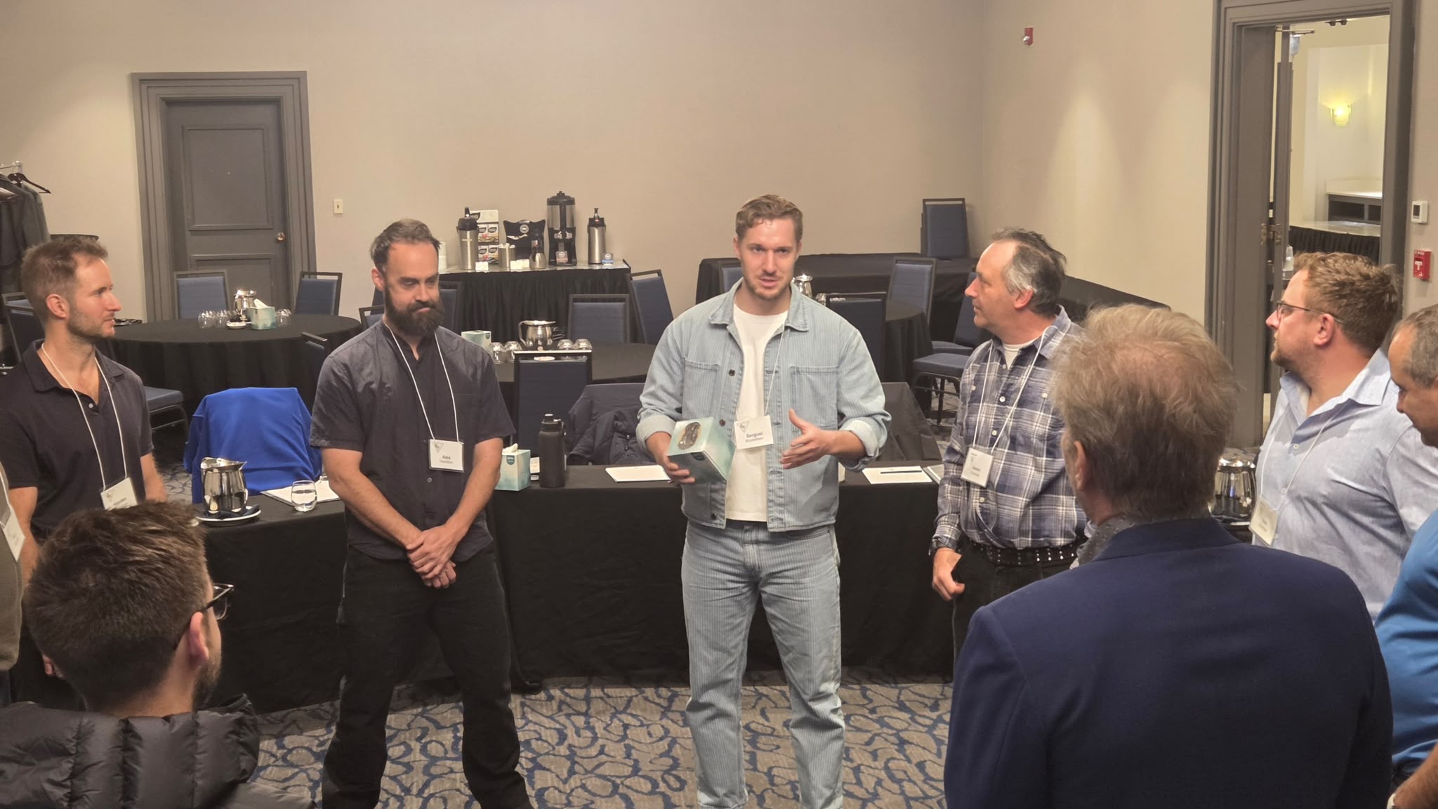 Facilitated learning during a previous Regis Realm event