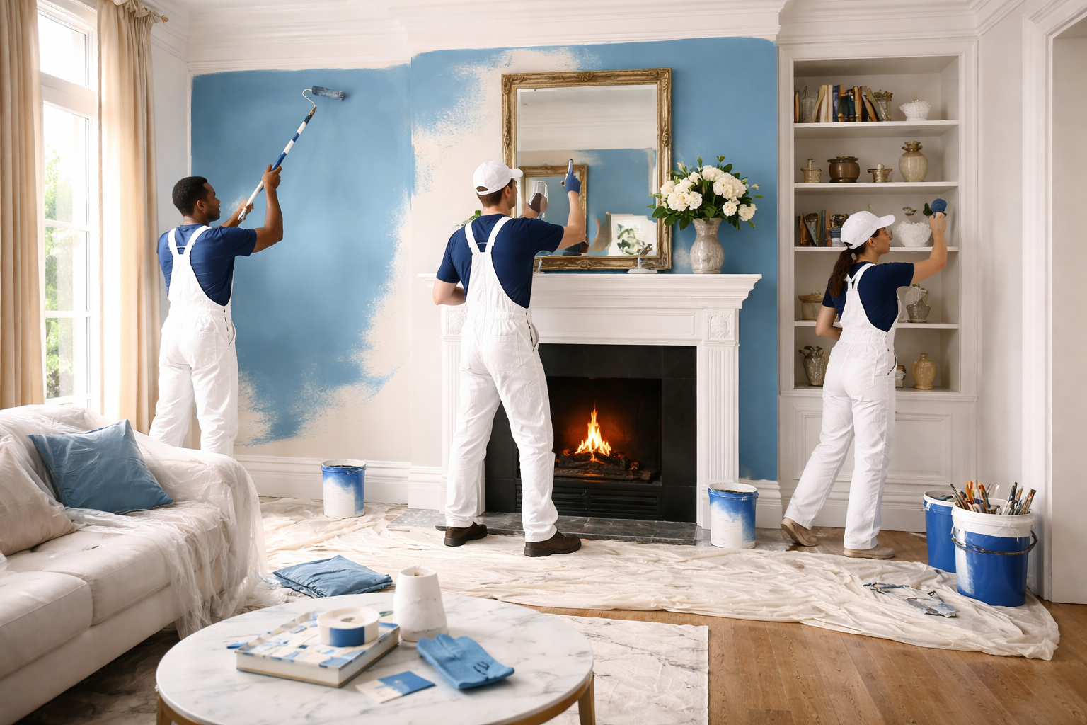 Luxury commercial painting result