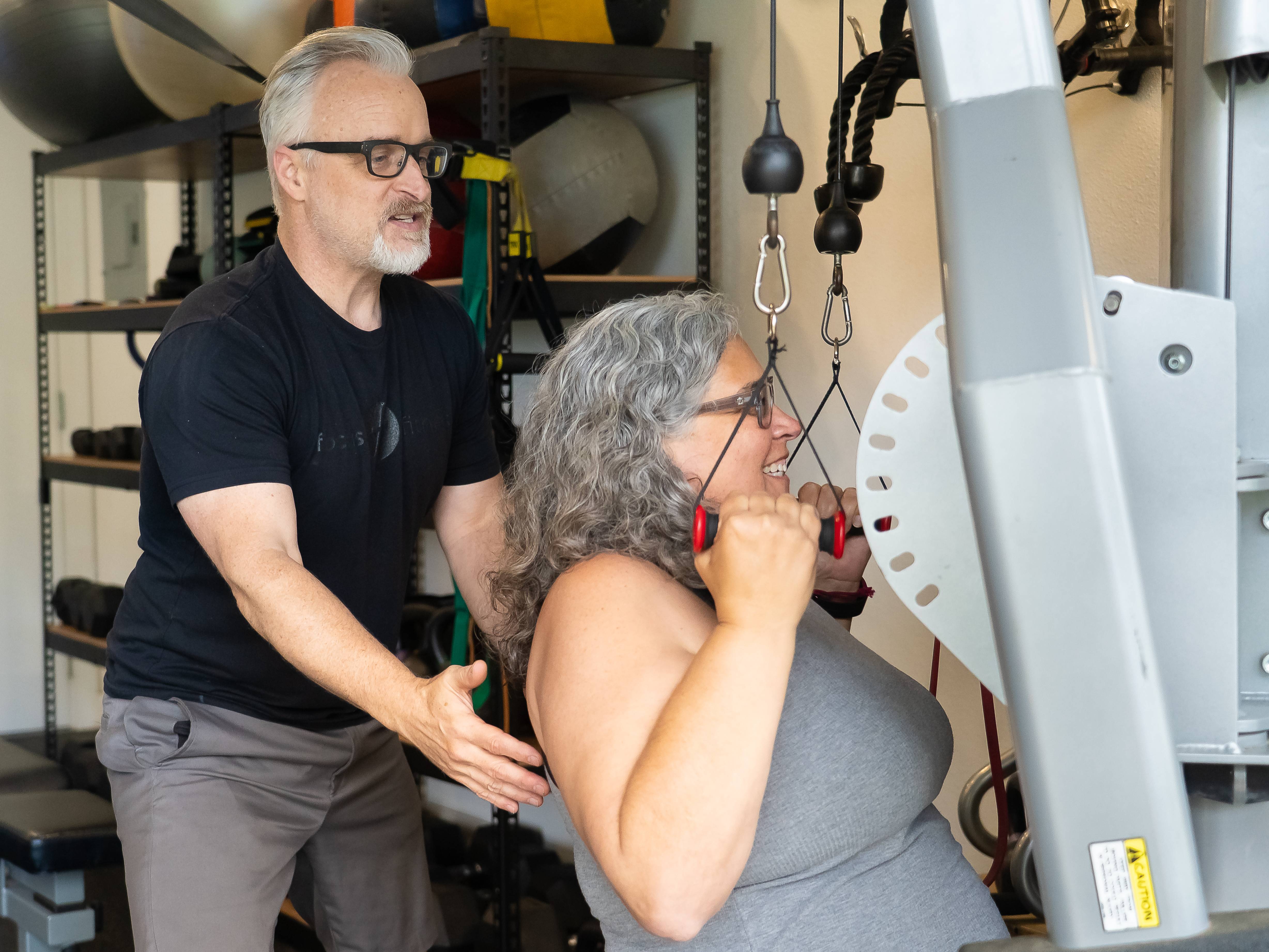 Focus Fitness: chest presses