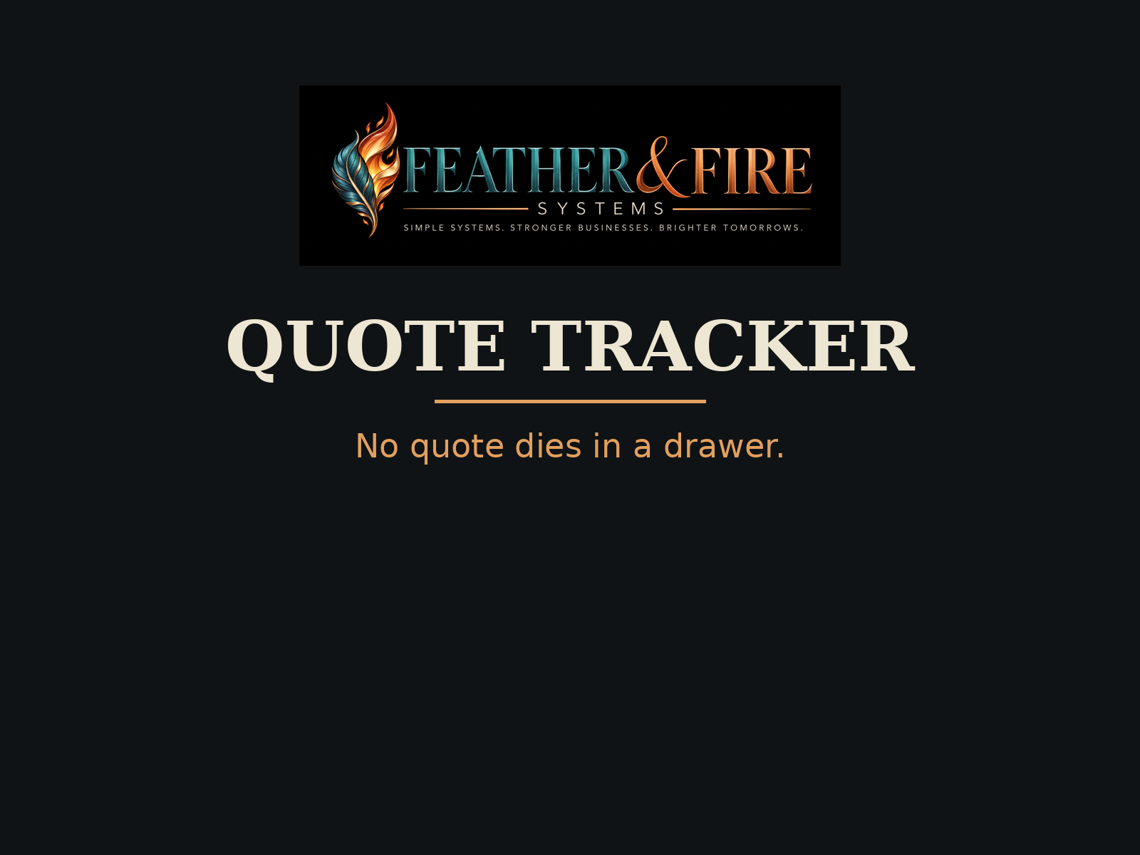 Quote Tracker
