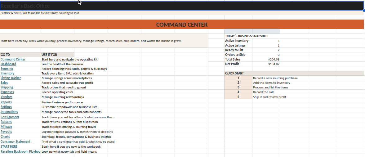 Reseller's Back Office screenshot 3