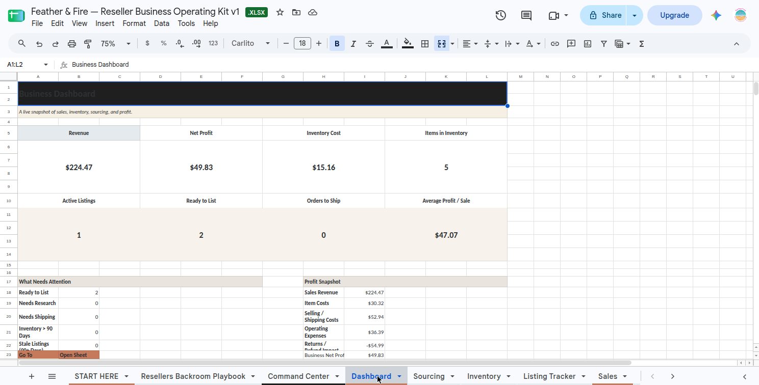 Reseller's Back Office screenshot 2
