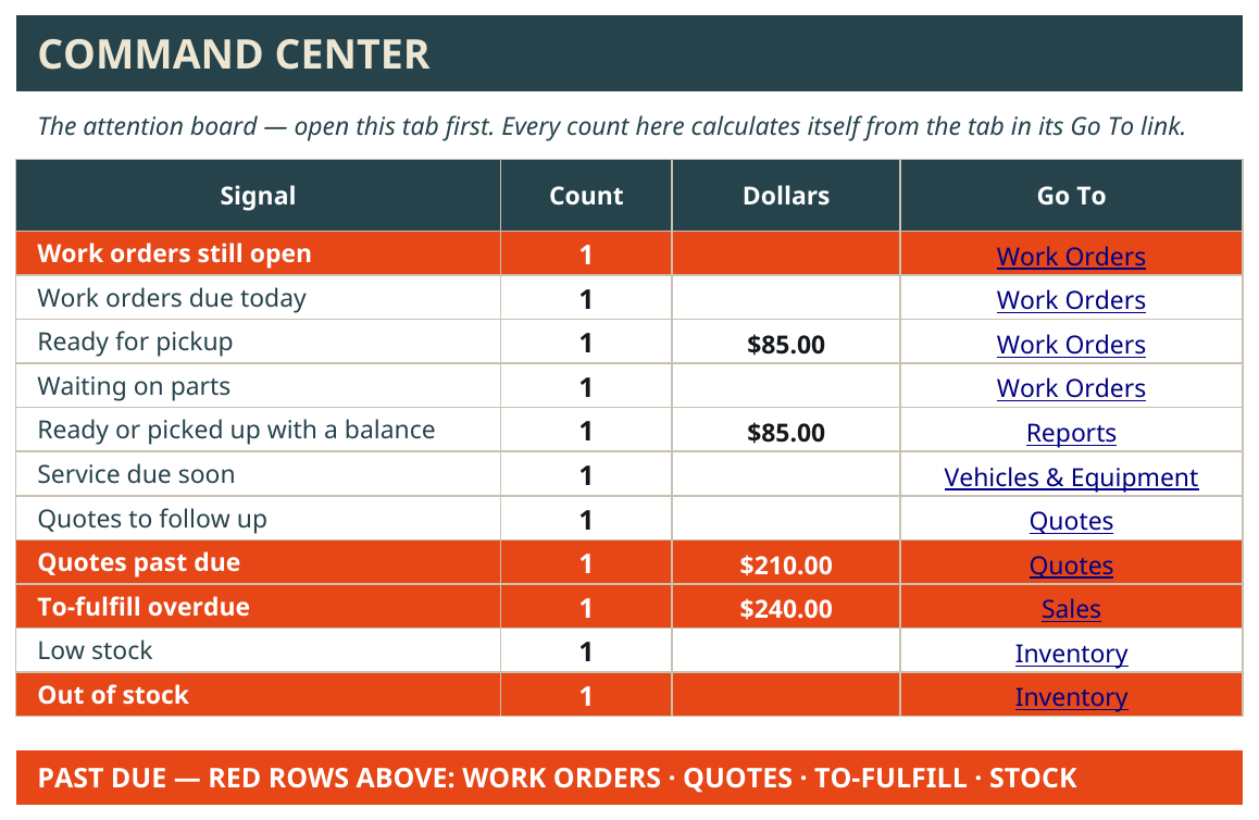 Auto & Equipment Services Back Office screenshot 3