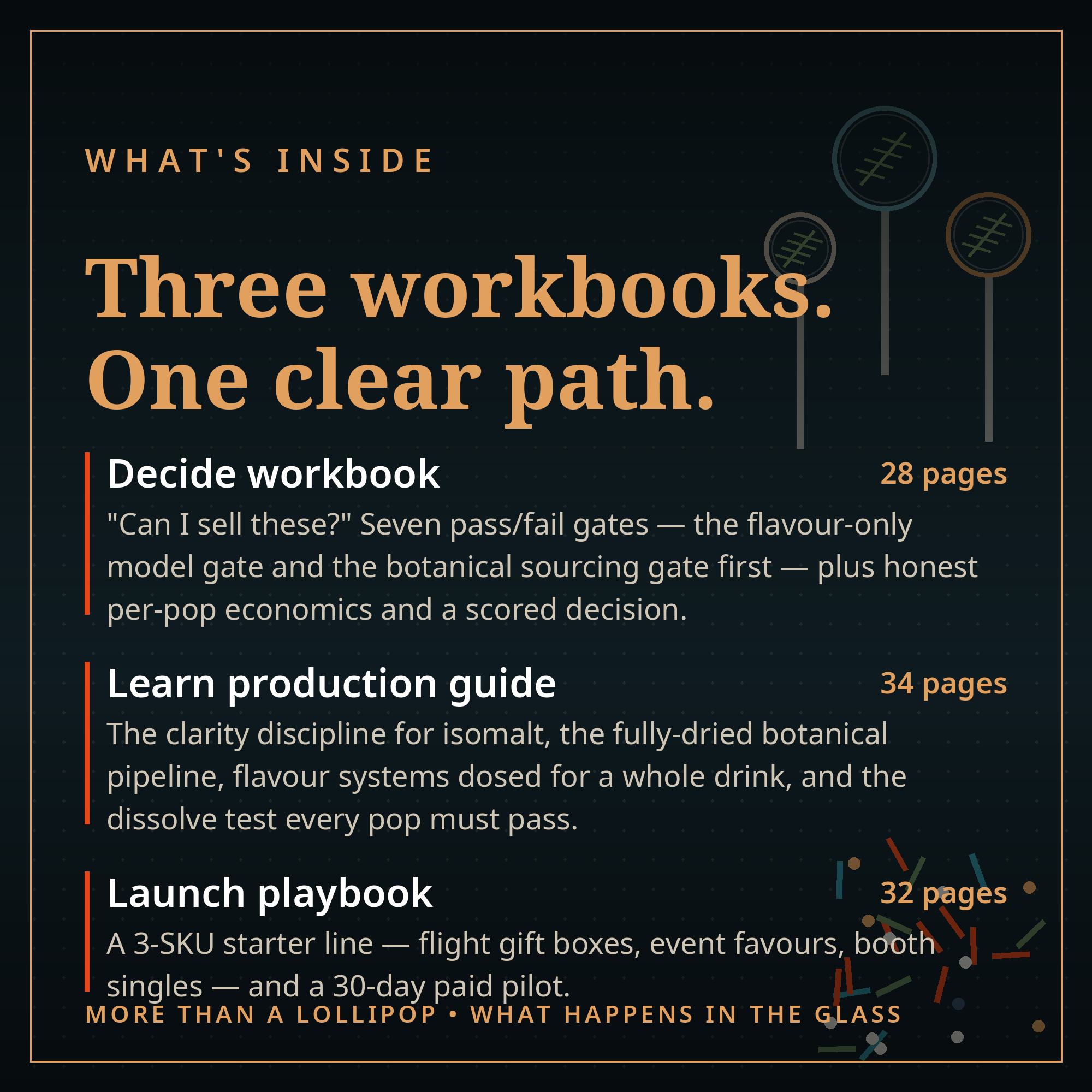 Cocktail Lollipops Business Starter Kit screenshot 2