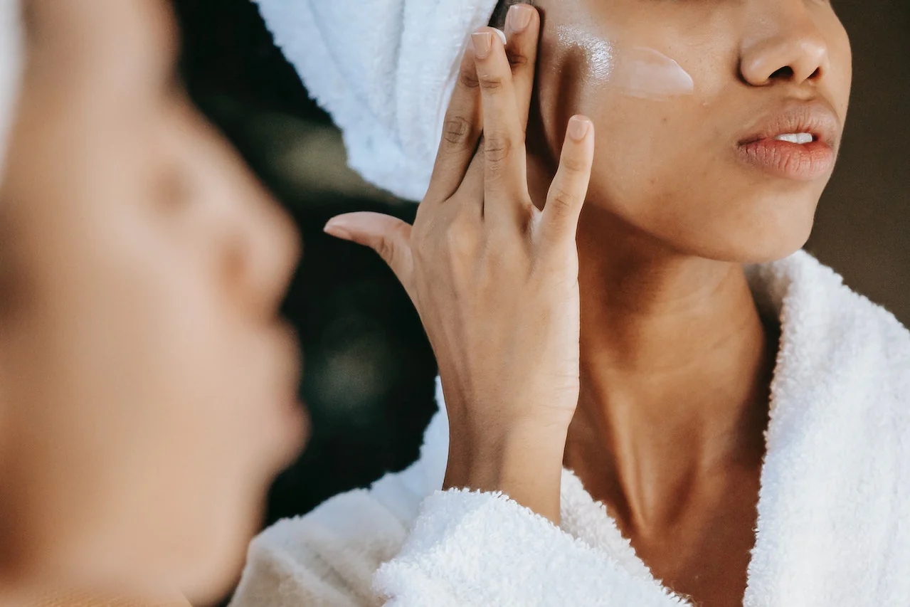 Gentle enzyme peel and skincare at Calma Spa