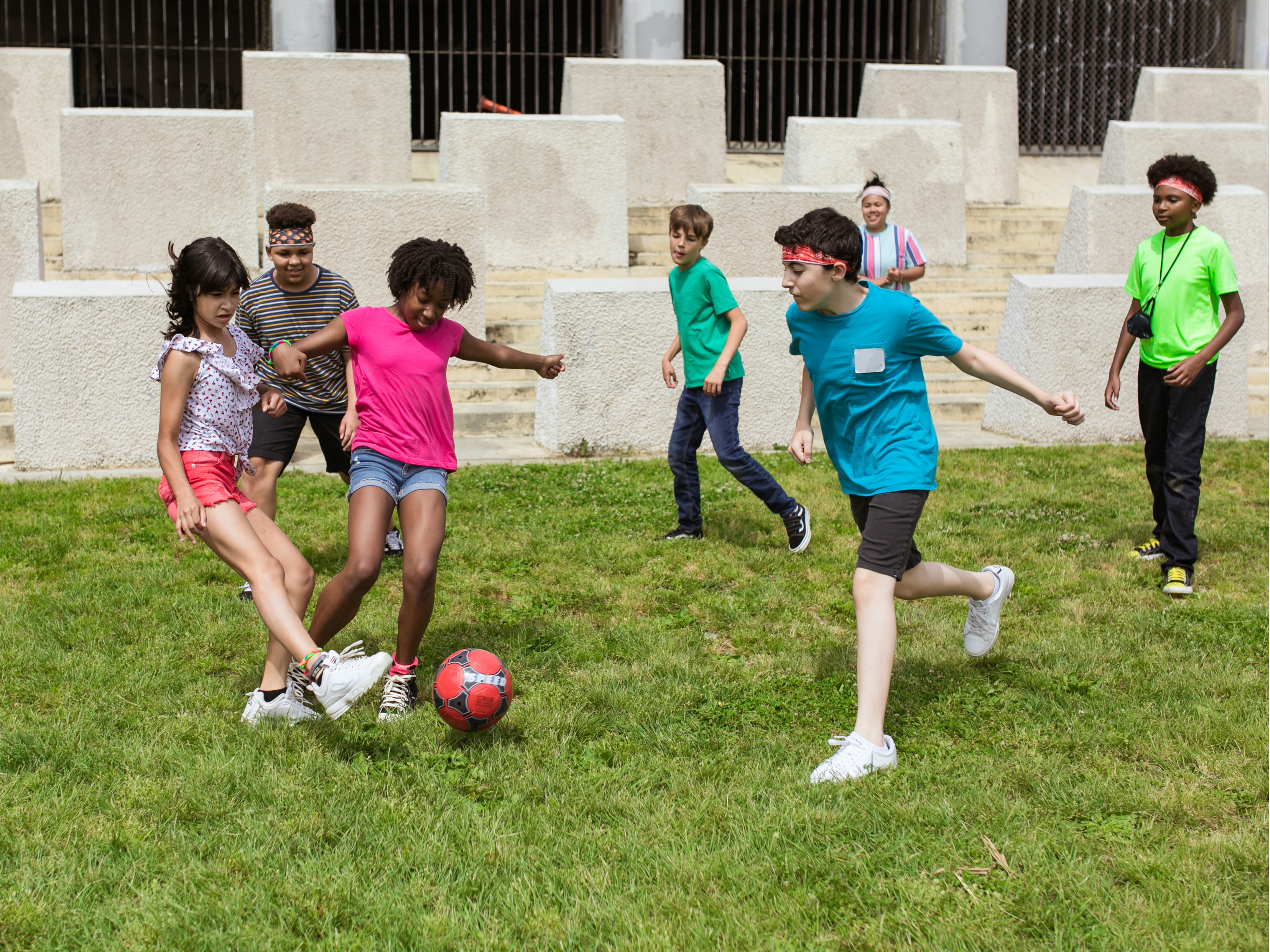 Séance du programme NeuroSport — accompagnement scolaire et activité sportive