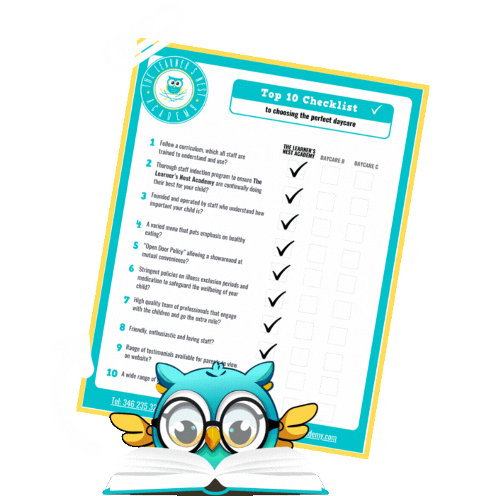 right child care checklist 