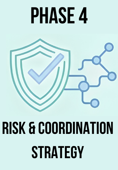 Risks and approval pathway mapping, step four of Blueprint to Success™