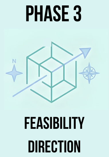 Feasibility assessment, step three of Blueprint to Success™