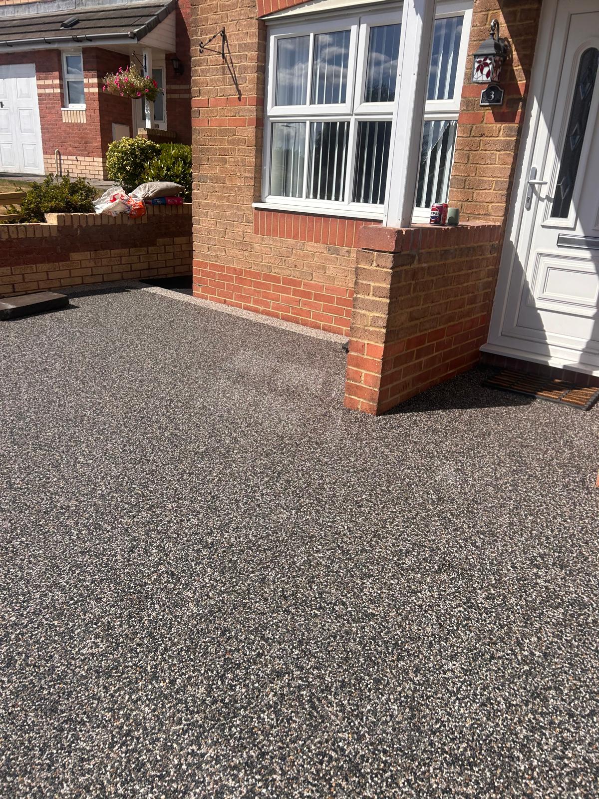 Resin driveway installed across Cardiff, South Wales