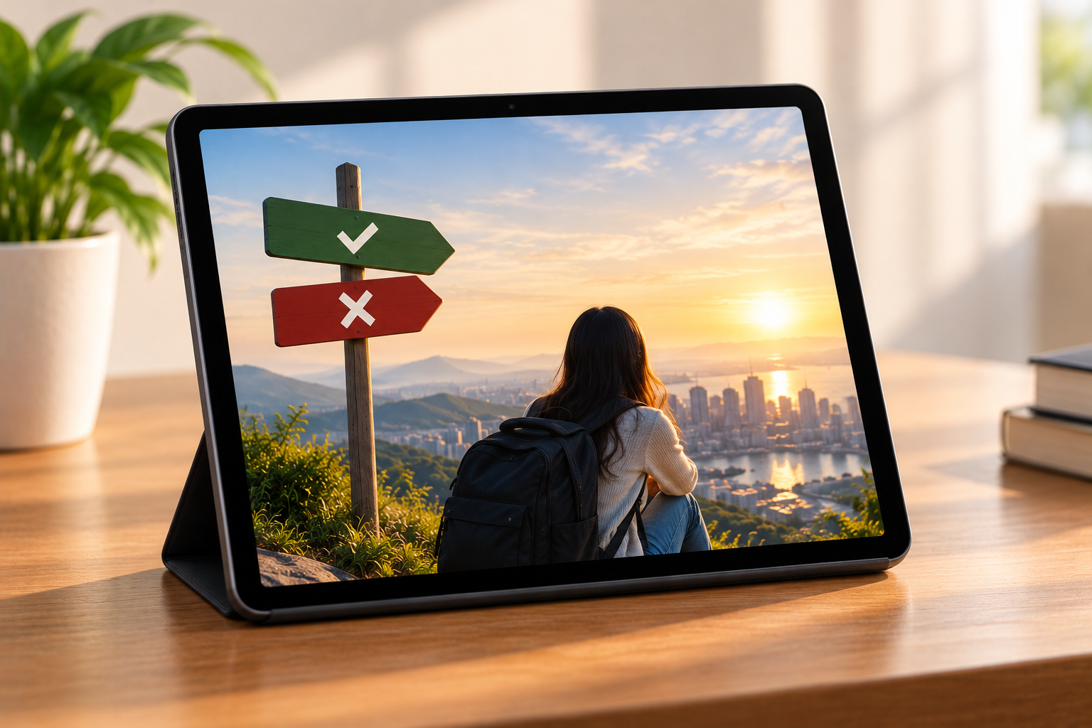 A counsellor speaking candidly on a video call