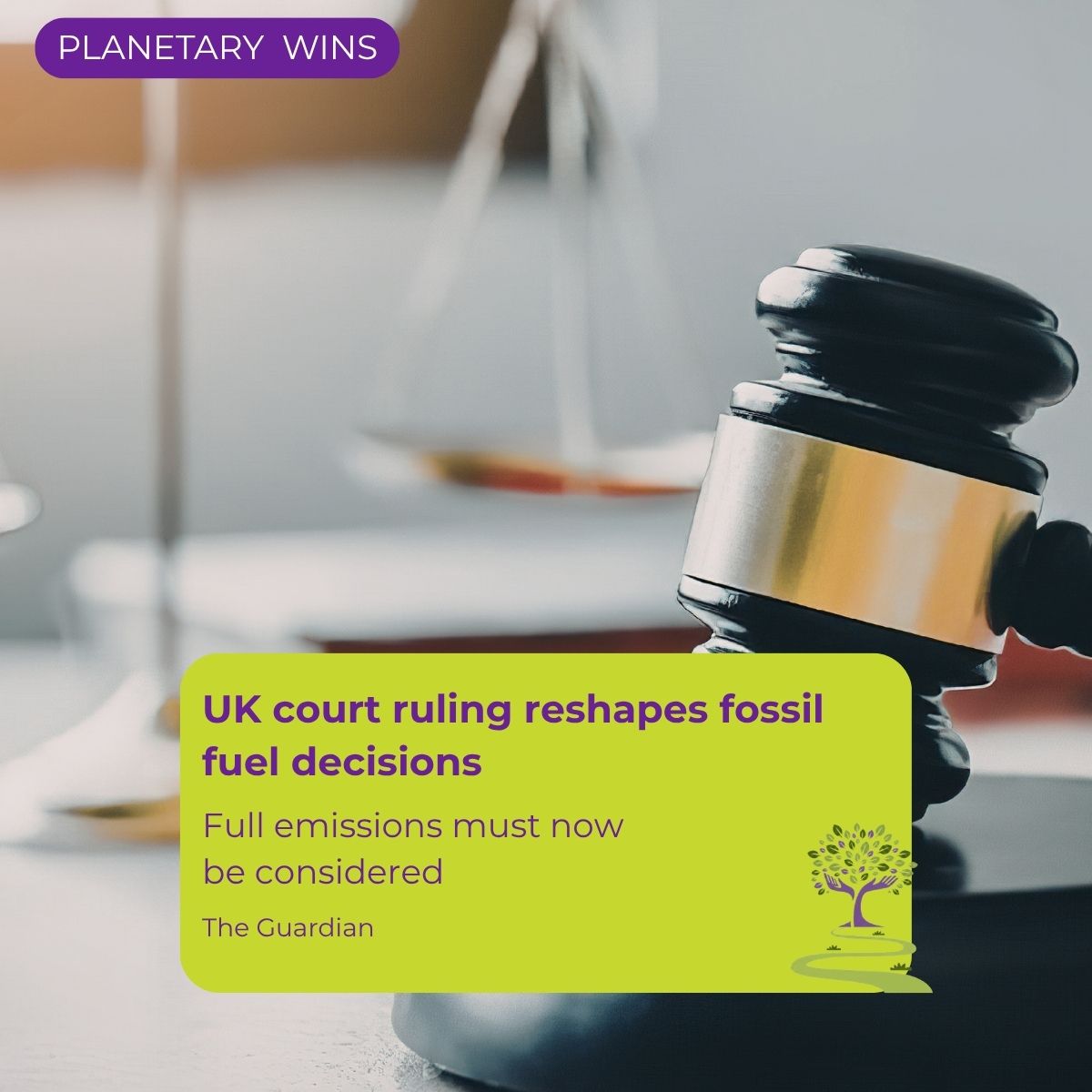 Legal protection for the Planet