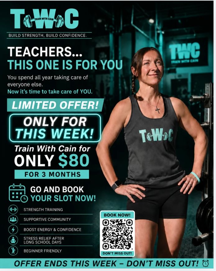 Train With Cain Teacher Summer Special 80 dollars per month in Fort Mill SC