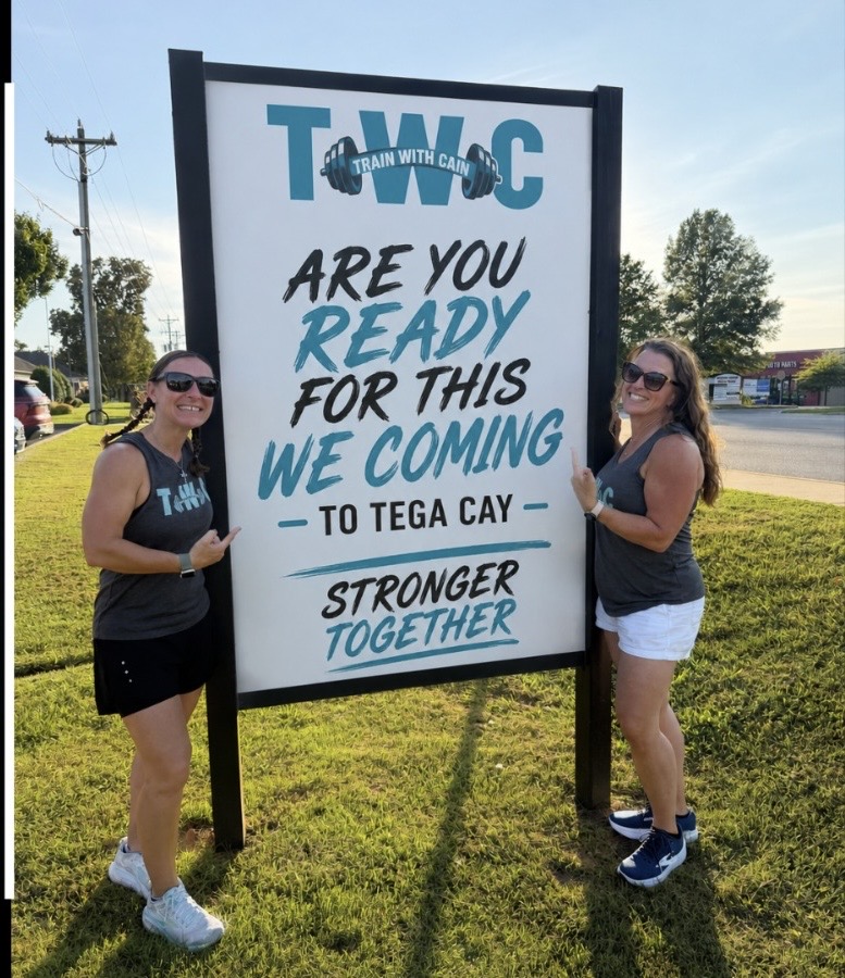 Coach Angie Ramage and Coach Amy Cain at Train With Cain