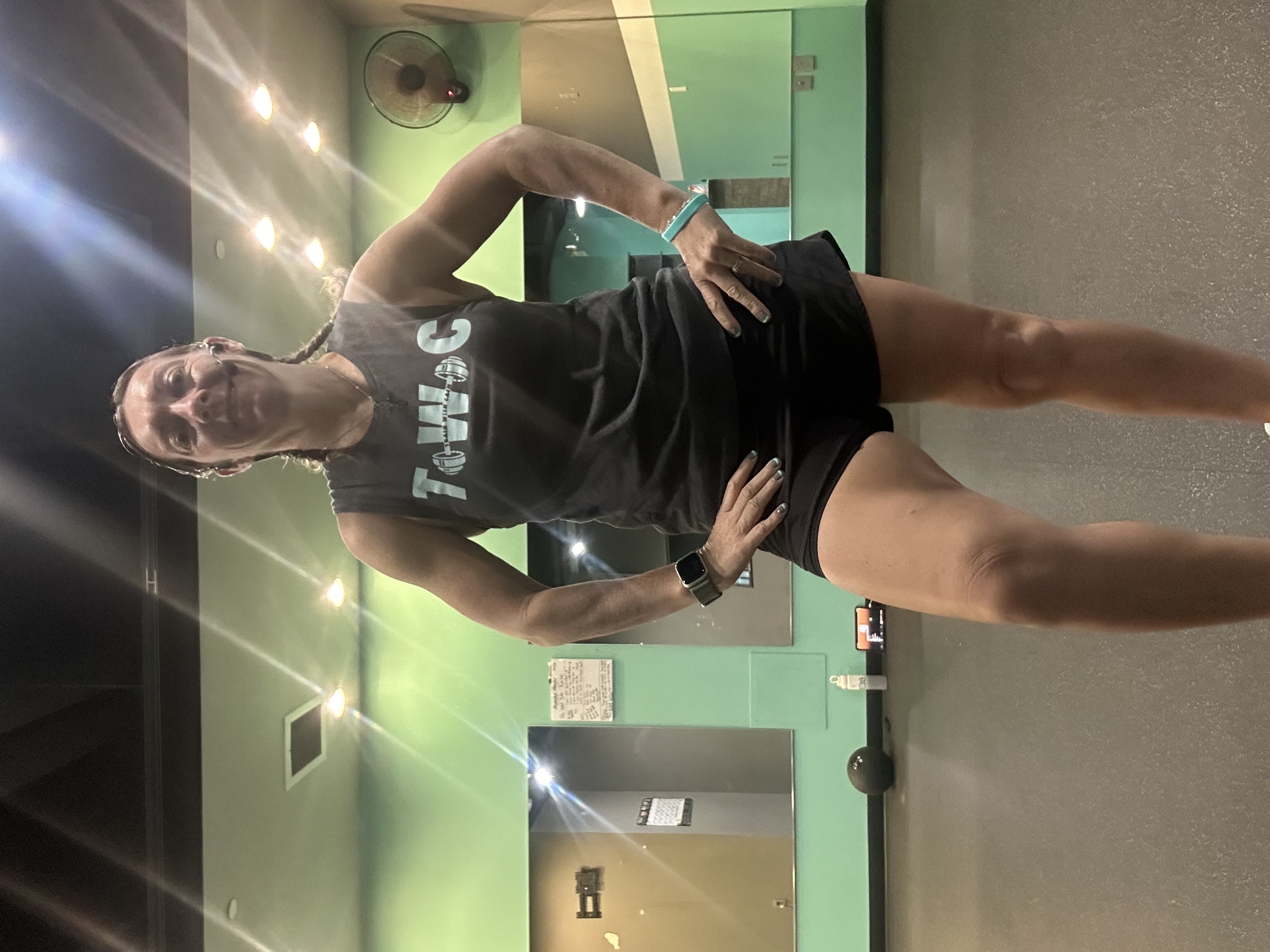 Coach Amy Cain at Train With Cain