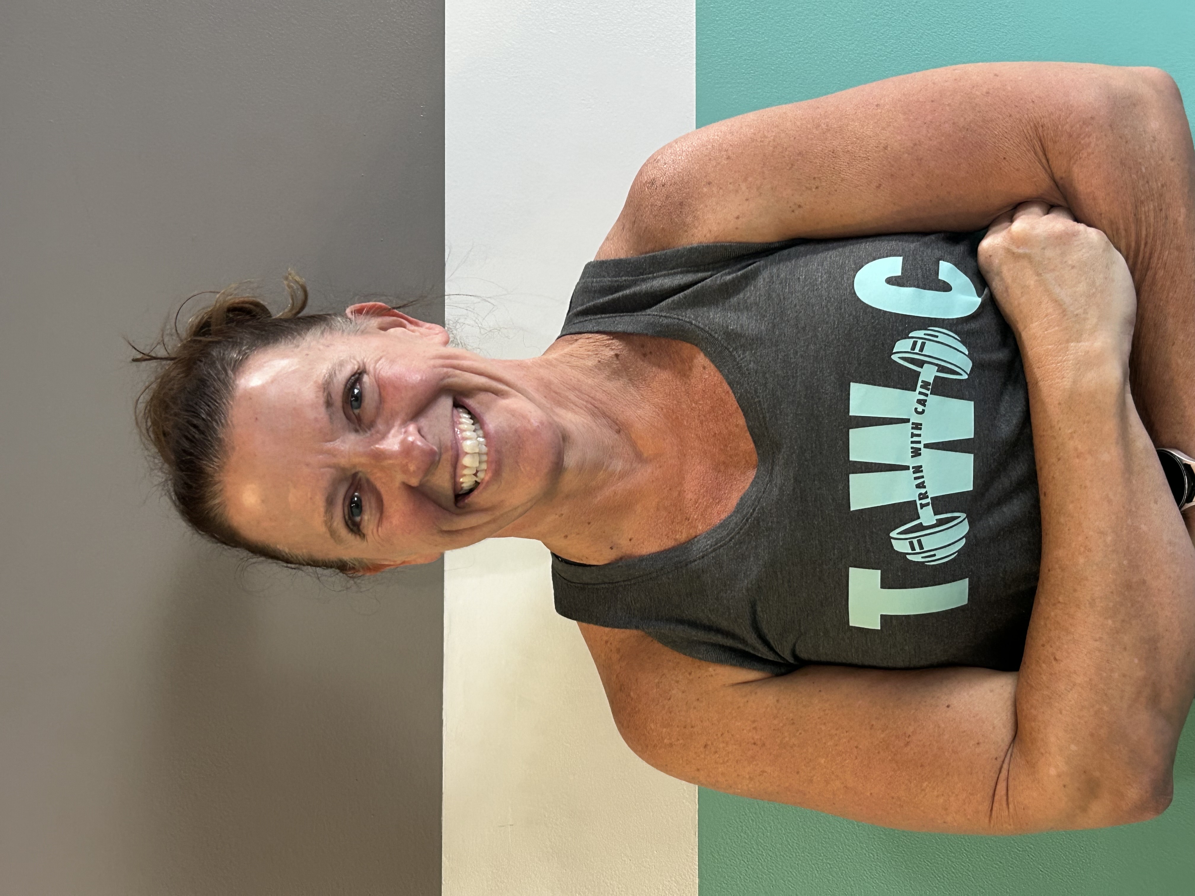 Coach Angie Ramage at Train With Cain