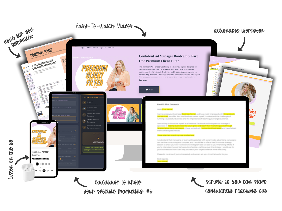 The Confident Ad Manager Bootcamp