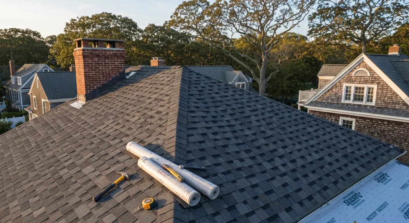 Roof replacement project