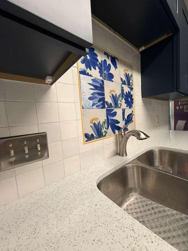 Navy & Gray Kitchen Remodel Gallery 3